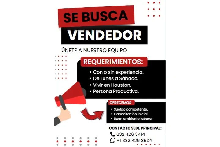 TRABAJO INICIAL EN VENTAS image 1