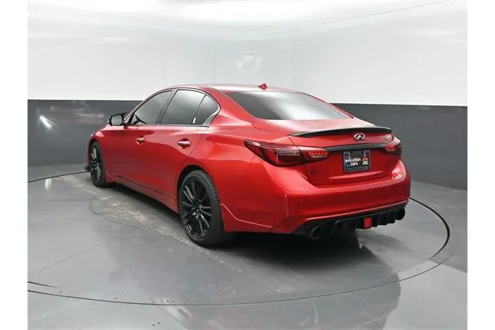 $30701 : INFINITI Q50 2021 Red Sport image 3