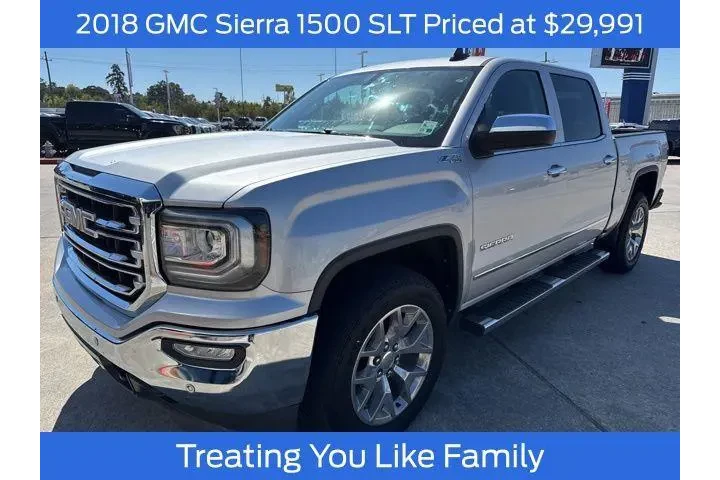 $29222 : GMC Sierra 1500 2018 4x4 SLT image 1