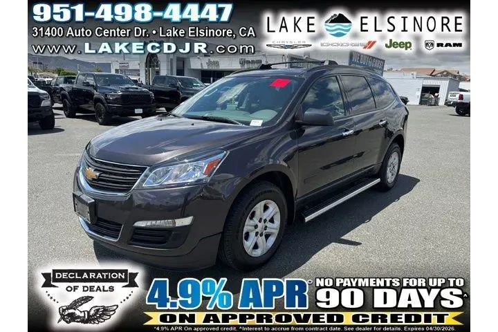 $13898 : Chevrolet Traverse 2017 LS 4 image 1