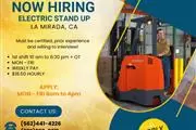 Electric Stand up Forklift en Los Angeles