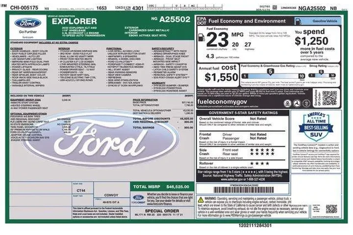 $27748 : Ford Explorer 2022 AWD XLT 4 image 9