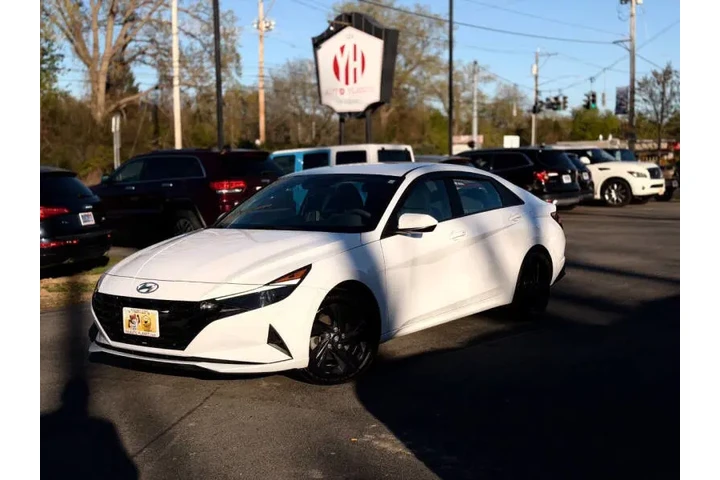 $18500 : 2021 Elantra Hybrid Blue image 3
