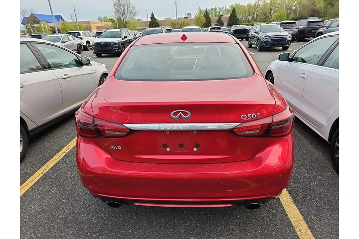 $22673 : INFINITI Q50 2018 AWD Red Sp image 5