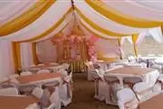 Arco carpas con telas y mas en Los Angeles