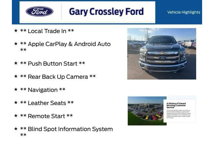 $26000 : Ford F-150 2016 4x4 Lariat 4 image 6