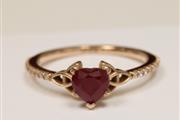 $1549 : Buy 14K Rose Gold Ruby Ring thumbnail