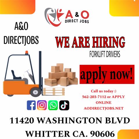 CHERRY PICKER FORKLIFT HIRING! image 1