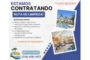 RUTA DE LIMPIEZA - LONG BEACH
