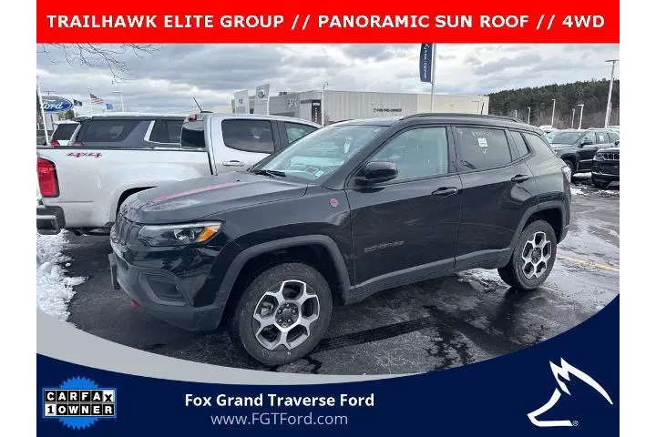 $23125 : Jeep Compass 2022 4x4 Trailh image 1