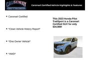$34989 : Honda Pilot 2023 AWD TrailSp thumbnail