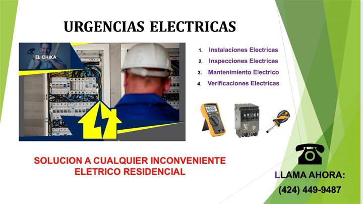 URGENCIAS ELECTRICAS image 1
