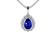 Sapphire Pendant Necklace buy