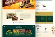 Restaurant Website Page