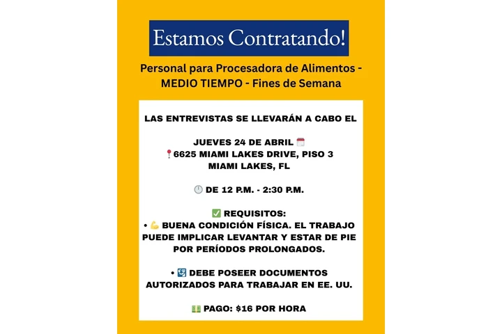 Estamos Contratando image 1