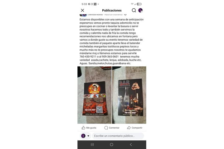 Taquizas adomicilio image 2