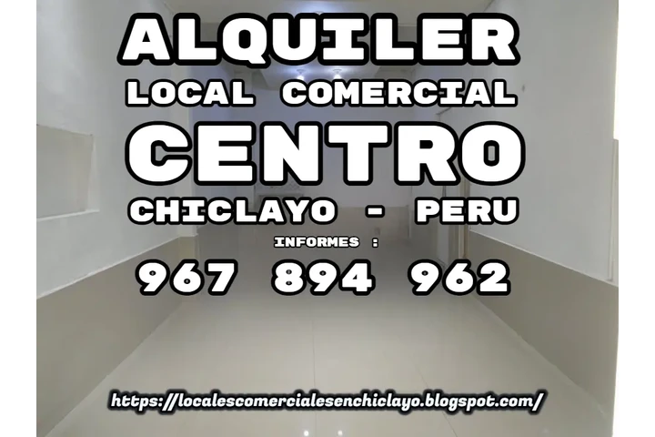 LOCALES COMERCIALES CHICLAYO image 1