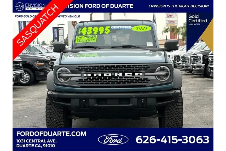$38995 : Ford Bronco 2021 4x4 Black D image 3