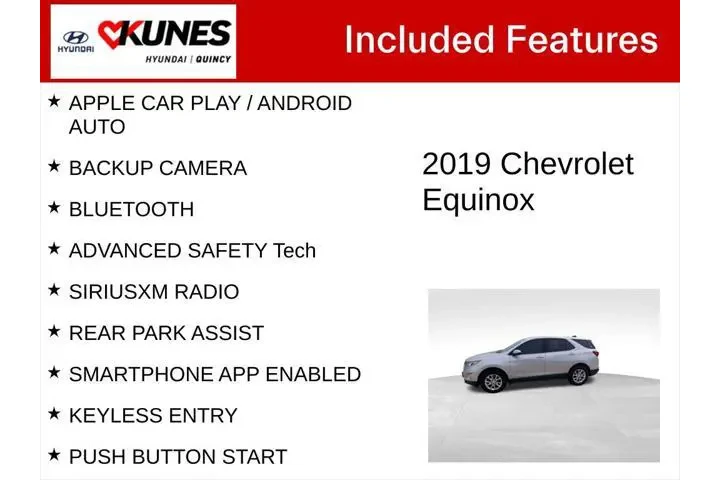 $16725 : Chevrolet Equinox 2019 4x4 L image 2