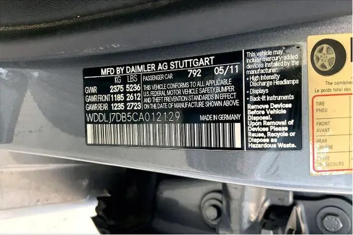 $14910 : Mercedes-Benz CLS 2012 CLS 5 image 8