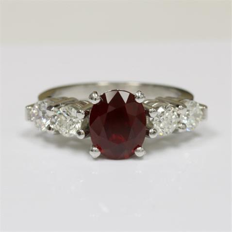 $4737 : Shop Certified Ruby Ring image 3