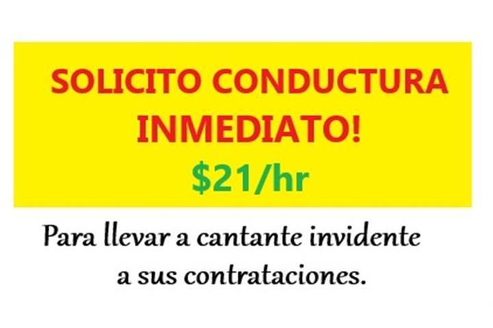 ⏭CONDUCTORA INMEDIATO! 💲21/hr image 6