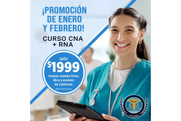 ¡CURSO CNA + RNA SOLO $1999! image 1