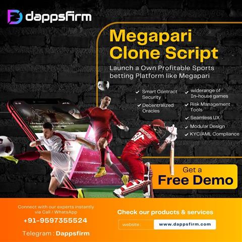 Build a megapari clone script image 1