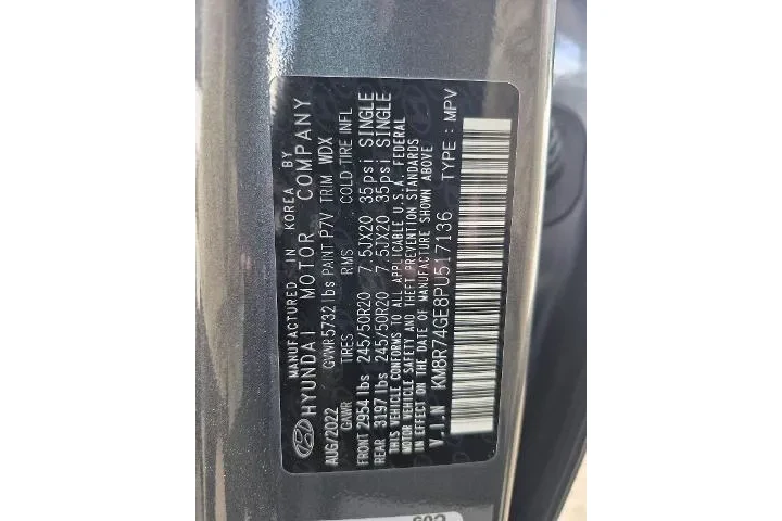 $34591 : Hyundai PALISADE 2023 Callig image 5