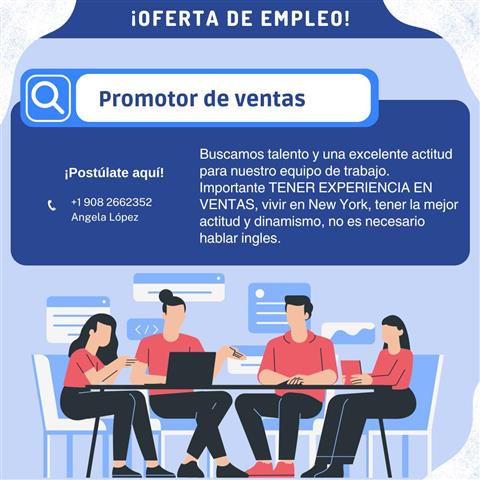 Promotor de ventas vacantes image 1