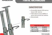 PUNTALES GALVANIZADOS en San Salvador