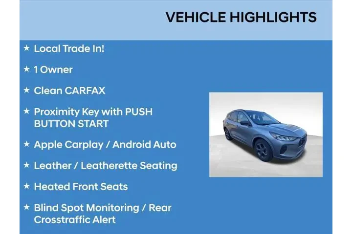 $23020 : Ford Escape 2023 AWD ST-Line image 2