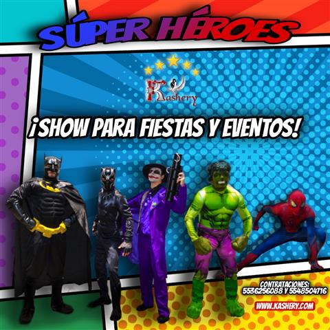 superhéroes para fiestas image 2
