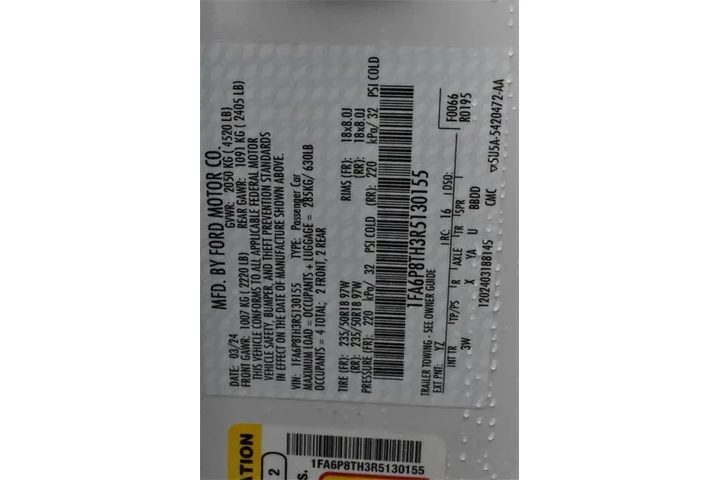 $29369 : Ford Mustang 2024 EcoBoost 2 image 4