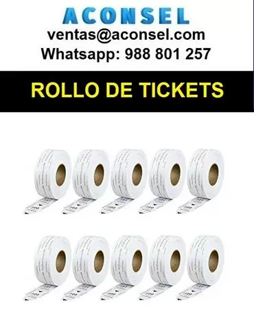 $5 : Rollo con Numero de Turno image 3