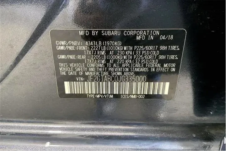 $16591 : Subaru Crosstrek 2018 AWD 2. image 8