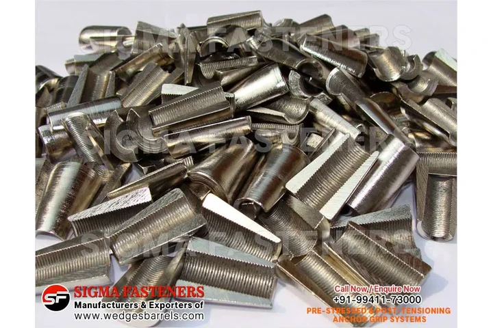 Post Tensioning wedges and bar image 6
