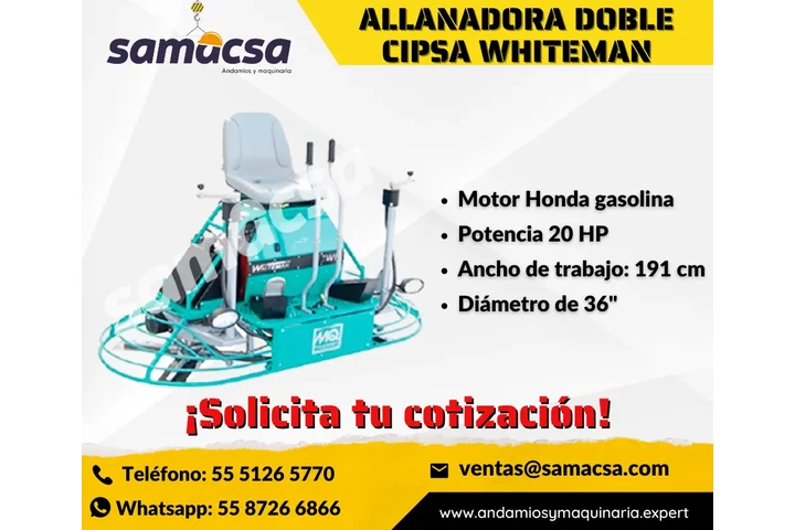 $1 : Witheman 36” Allanadora Doble image 1