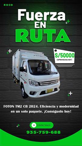 FOTON TM2 CB 2024: Potencia image 4