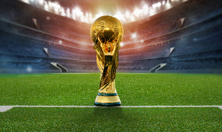 Trofeo de la copa del mundo de futbol