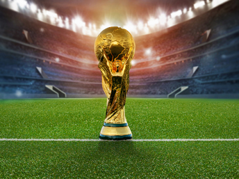 Trofeo de la copa del mundo de futbol