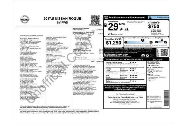 $13910 : Nissan Rogue 2017 SV 4dr Cro image 4