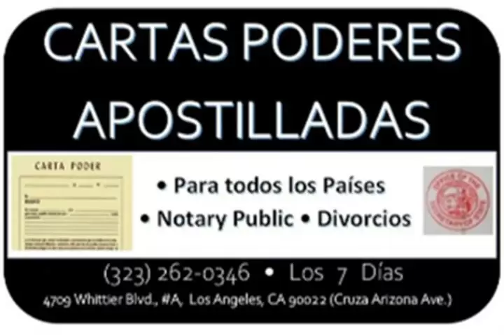 █►📌APOSTILLADOS/ CARTAS PODER image 1