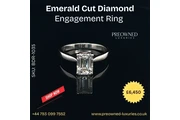Emerald Cut Diamond Ring thumbnail