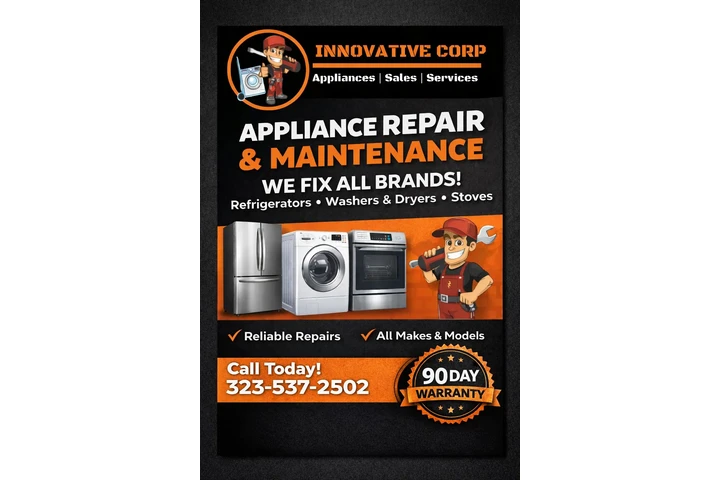 $60 : Repair & Services Appliances image 1