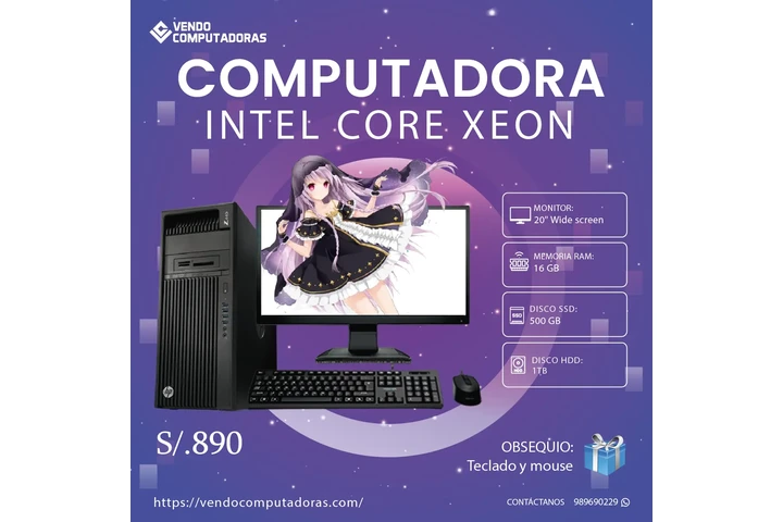 $890 : COMPUTADORA Y VELOCIDAD image 2