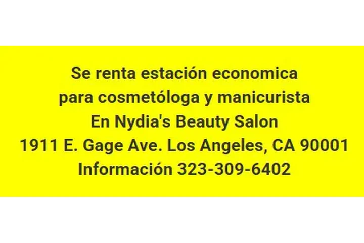 SE RENTA ESTACIÓN COSMETÓLOGA image 1