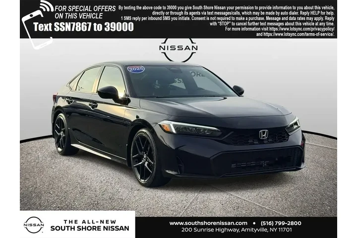 $23785 : Honda Civic 2025 Sport 4dr S image 1