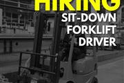 Now Hiring Sit-Down Forklift en Orange County