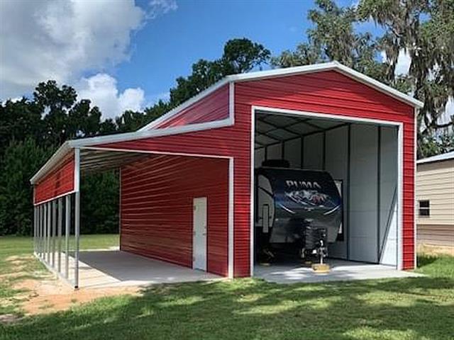 Cave man,metal buildings,shed image 1